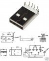 2x USB-A-Einbaustecker
